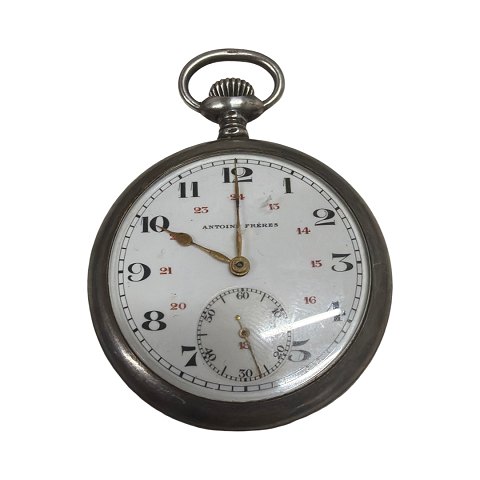 Sjældent Sølv-Lommeur fra Den Sønderjyske Fond – 
1920’erne