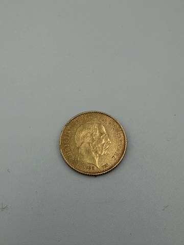 Guld 10 krone Fra 1898