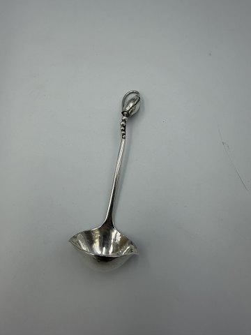 Georg Jensen Magnolia sølv smørsauce ske.