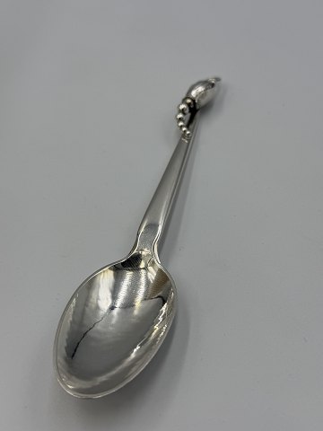Georg Jensen Sterling Sølv Magnolia Suppe / Cream ske