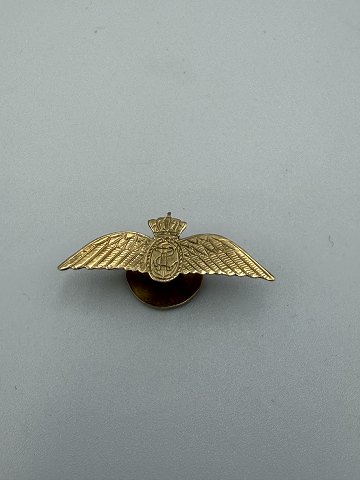14 karats guld emblem fra flyvevåbnet