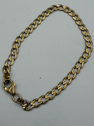 8 karats guld panserarmbånd
