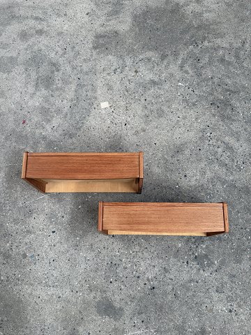 1 par Teak sengeborde