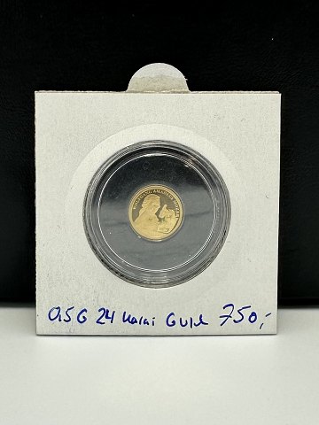 0,5g 24 Karat Guld Wolfgang Amadeus Mozart 1791