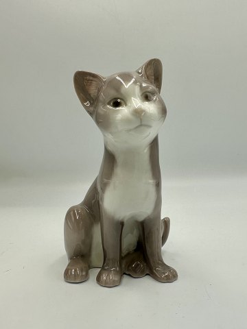 Bing og Grøndahl Figur - siddende Kat