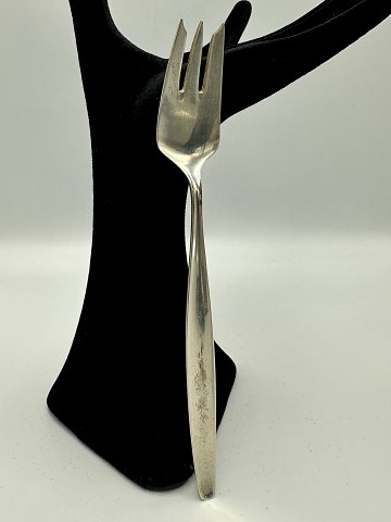 Georg Jensen Cypres Sterling Sølv Kagegaffel Nr. 43