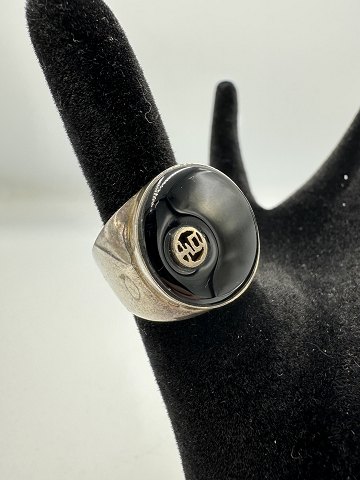 Signet ring med kinesisk tegn