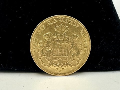 Tysk guldmønt "20 Mark"