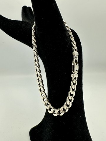 Sølv Cuban-link-Armbånd