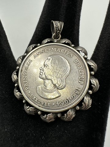 Sølv Vedhæng - N.E. From - Sølv 5-krone
