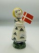 Pige Figur Marselis Alumina Denmark 