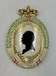 Royal Copenhagen Silhuet Platte - Kong Christian IX