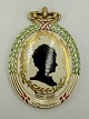 Royal Copenhagen Silhouette Platte - Dronning Louise