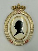 Royal Copenhagen Silhuet Platte - Kong Frederik VIII