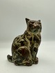Royal Copenhagen stentøj Figur - Kat