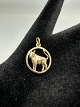 14Karat Guld Taurus / Tyre Vedhæng - Stjernetegn