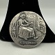 Steen Steensen Blicher "Hosekræmmeren" kunst medalje i 925 sølv