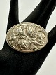 Sølv Broche i rose design